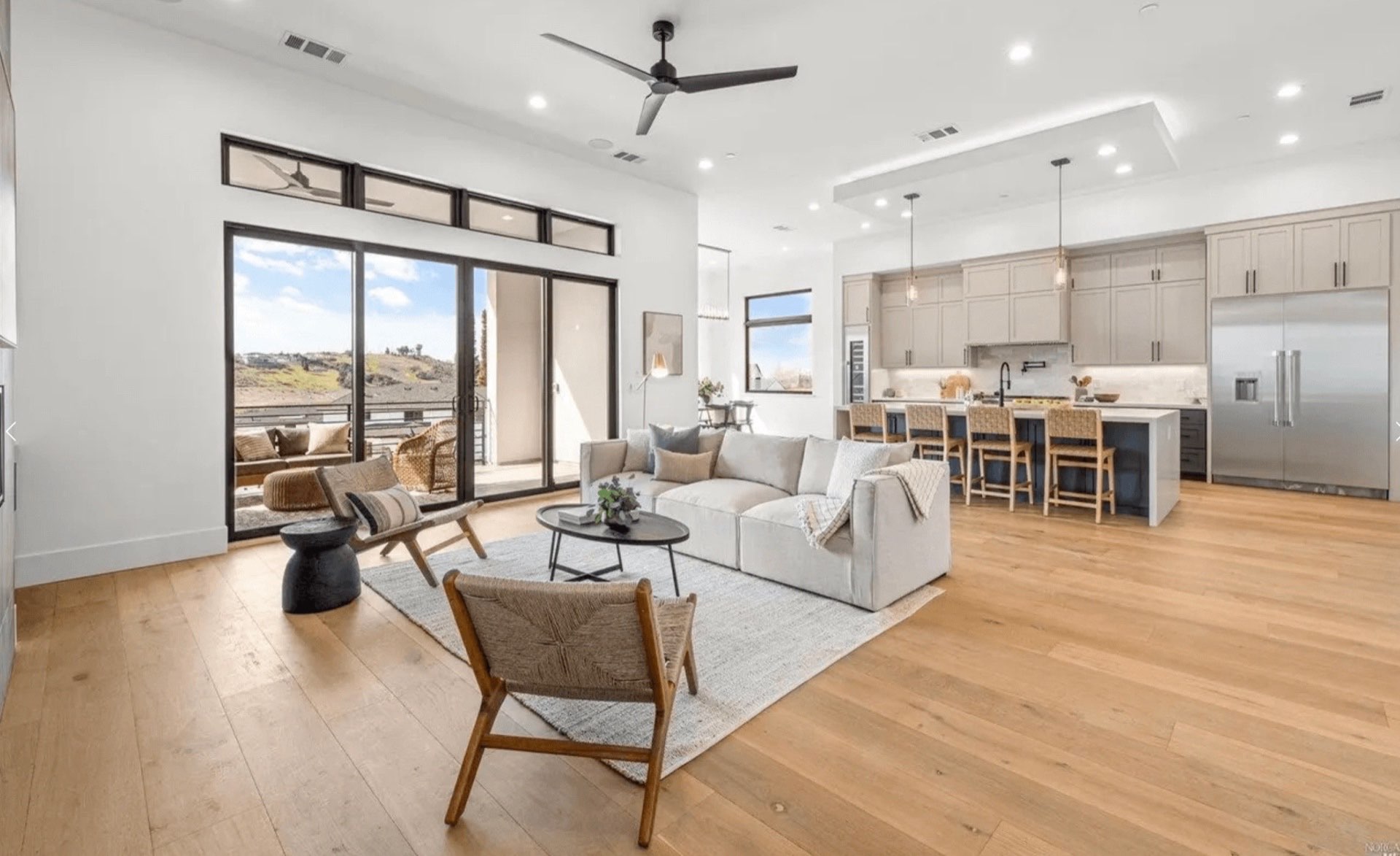 Custom California home project